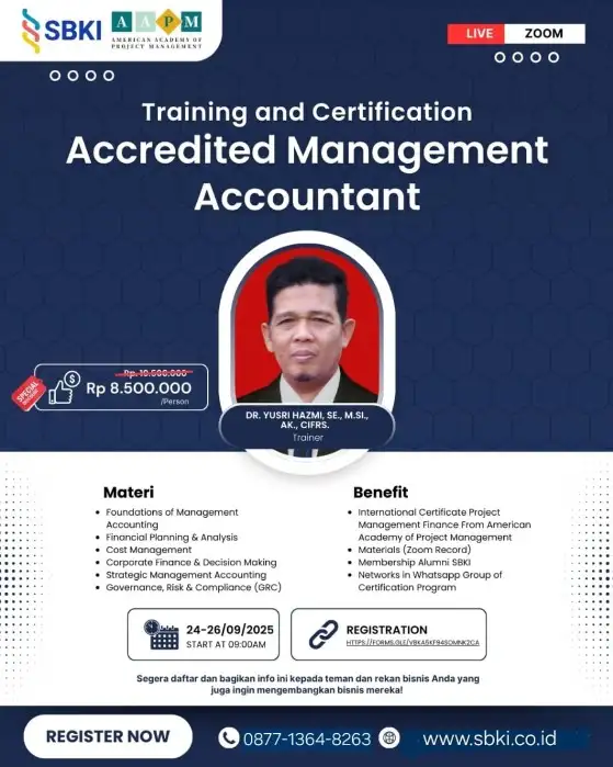 Training dan Sertifikasi AMA Accredited Management Accountant