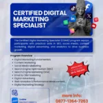 Training dan Sertifikasi CDMS Certified Digital Marketing Specialist: Sukses Karir