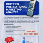 Training dan Sertifikasi CIMA Certified International Marketing Analyst