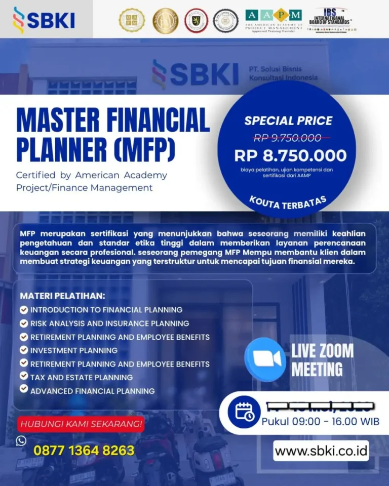 Training dan Sertifikasi MFP Master Financial Planner